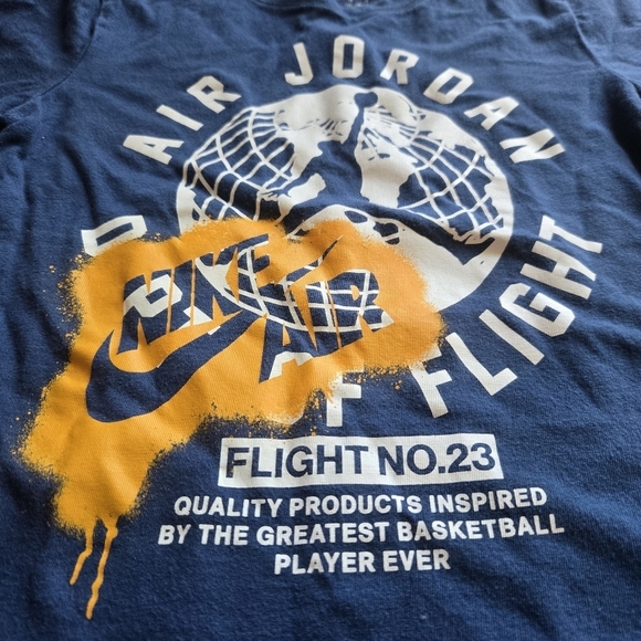 Air Jordan & Tommy Bahama Set of 2 short sleeve tees size 6 VGUC - Picture 4 of 12